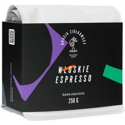 Bracia Ziółkowscy italské Espresso zrnková 250 g – Hledejceny.cz