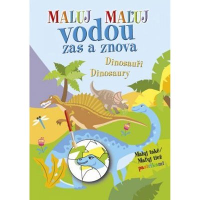 Maľuj vodou zas a znova Dinosaury – Zboží Mobilmania