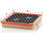 MANN-FILTER Vzduchový filtr MANN C29145 (MF C29145) – Hledejceny.cz