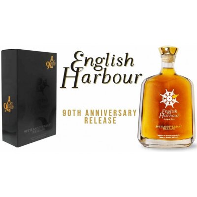 English Harbour 90th Anniversary Release Antigua rum 43% 0,7 l (holá láhev) – Hledejceny.cz