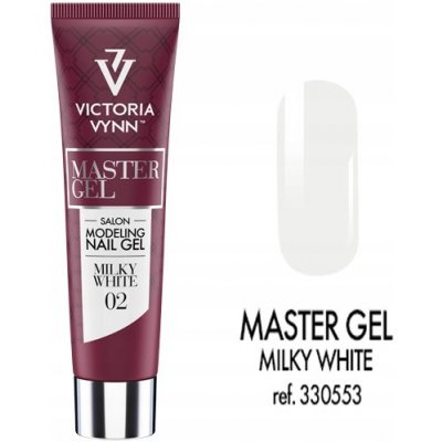 Victoria Vynn Master gel Akrylożel pro modeláž nehtů milky white 02 60 g – Hledejceny.cz