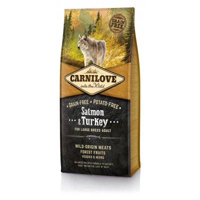 Carnilove Salmon & Turkey for Large Breed Adult Dogs 12 kg