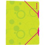 Mapa tříklopá DUO COLORI zeleno růžová 401699 – Zboží Živě