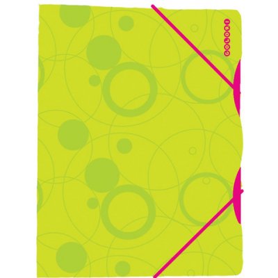 Mapa tříklopá DUO COLORI zeleno růžová 401699 – Zboží Živě