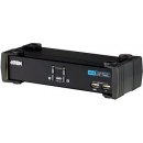 Aten CS-1762A 2-Port DVI USB 2.0 KVMP Switch, 2x DVI-D Cables, 2-port Hub, Audio
