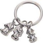 Troika přívěsek na klíče Three monkeys 69830 – Zboží Mobilmania