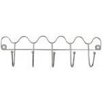 TORO Nástěnný drátěný věšák 5 háčků – Zboží Dáma