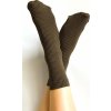 Veneziana dámské ponožky s pepitovým vzorem pepitone camel