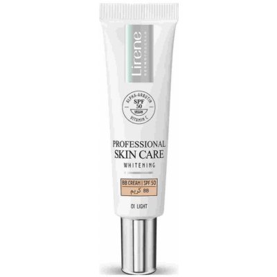 Lirene Professional Skin Care Whitening BB hydratační krém 01 light se širokospektrální ochranou proti slunci 30 ml – Zboží Mobilmania