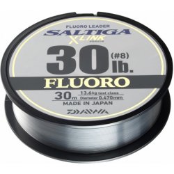 Daiwa Fluorocarbon Saltiga X‘Link Leader 30m 0,33mm 7,3kg