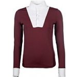 HKM Dámské závodní tričko Virginia Bordeaux – Sleviste.cz