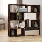 Greatstore Knihovna/dělicí stěna dub sonoma 105x24x102 cm – Zboží Dáma