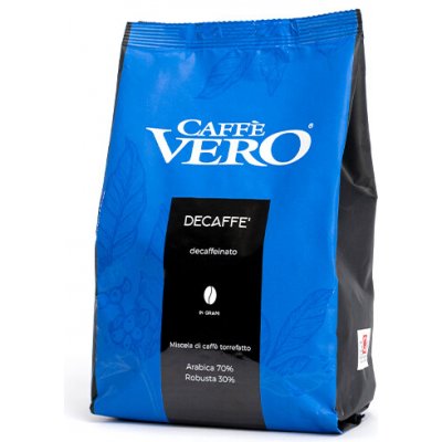 Caffè Vero směs Káva bez kofeinu zrnková 0,5 kg – Hledejceny.cz