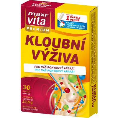 MaxiVita Premium Kloubní výživa 10 x 30 kapslí od 1 099 Kč - Heureka.cz