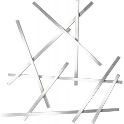 Spinder Design Matches 79 x 79 x 10 cm stříbrný – Hledejceny.cz