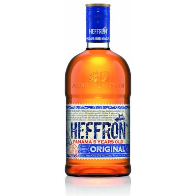 Rum Heffron 38% 0,7 l (holá láhev)