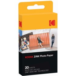 Kodak Zink - fotografický papír 2x3 20 pack