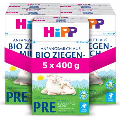 HiPP 1 BIO kozí 5 x 400 g – Zbozi.Blesk.cz