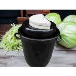 Šamotka VD Zelák rovný s víkem keramický hnědý 5 l – Zboží Dáma Šamotka VD Zelák rovný s víkem keramický hnědý 5 l – Zboží Dáma