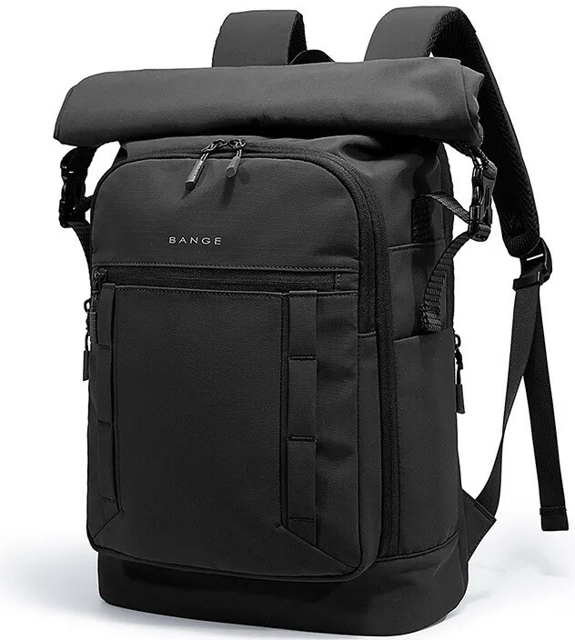 Bange Rolovací batoh Roll-top Doube black 24 l