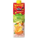Hello džus pomeranč 100% 1 l – Zboží Mobilmania