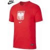 Pánské Tričko Nike tričko Poland TEE Evergreen Crest červené CU9191 611