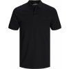 Pánské Tričko Jack & Jones pánské polo triko JJEBASIC 12136516 black