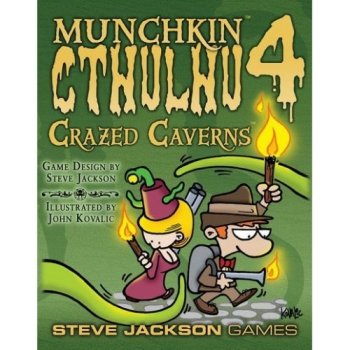 Steve Jackson Games Munchkin Cthulhu 4: Crazed Caverns