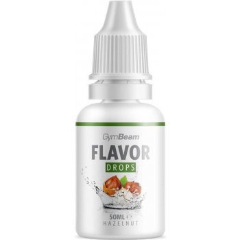 GymBeam Flavor Drops Lískový Ořech 50 ml