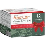 MaxiCor Omega-3 dárkové balení 2023 120+30 tablet – Sleviste.cz