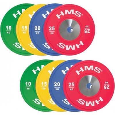 HMS TBR08 PRO Sada závodních olympijských kotoučů 450 mm 2 x 70 kg – Hledejceny.cz