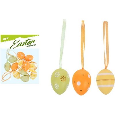 MFP vajíčka plast 4cm/12ks mix S190099-ORA – Zboží Dáma