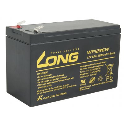 Long 12V 9Ah HighRate F2 – Zbozi.Blesk.cz