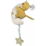 Canpol Babies závěsná plyšová hračka s melodií a pískatkem myška na měsíčku – Zboží Dáma