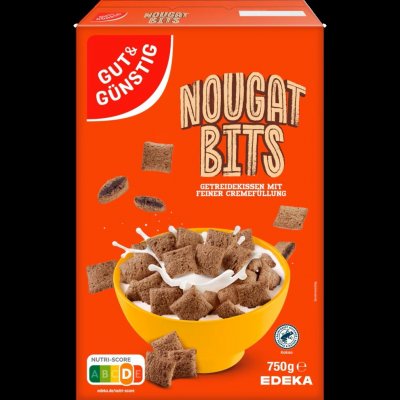 G&G Nougat Bits křupavé nugátové polštářky 750 g – Zboží Dáma