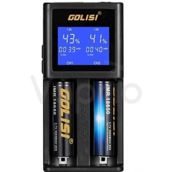 Golisi S2 2.0A chytrá nabíječka s LCD displejem