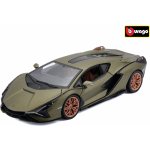 Bburago Plus Lamorghini Sian FKP37 zelená 1:24 – Zboží Dáma