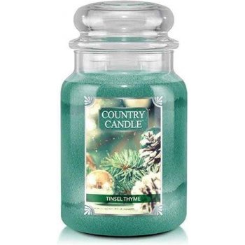 Country Candle Tinsel Thyme 680 g