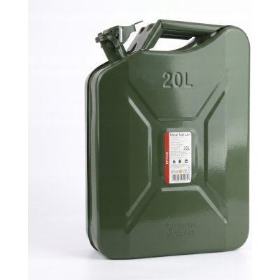 Amio kanystr plechový na PHM zelený 20 l – Zbozi.Blesk.cz