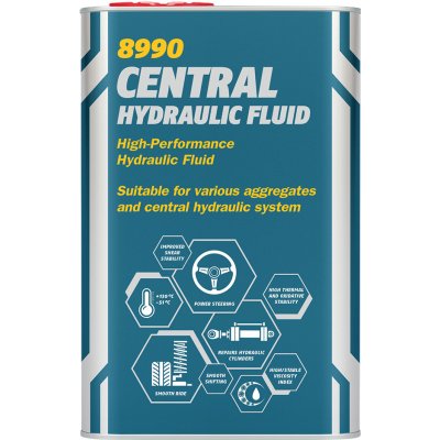 Mannol 8990 Central Hydraulic Fluid 1 l – Zboží Mobilmania