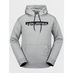 VOLCOM mikina Core Hydro Fleece Heather Grey