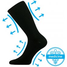 Lonka ponožky Oregan černá