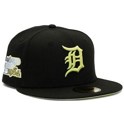 New Era 59FIFTY MLB Style Activist Detroit Tigers Cooperstown Black / Cyber Green