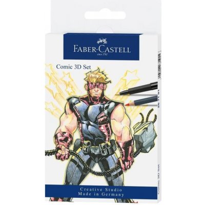Faber-Castell Krearivní sada Comic 3D 11ks – Hledejceny.cz