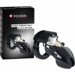 Mystim Pubic Enemy No 1 klec na penis s elektrostimulací - Black Edition – Sleviste.cz