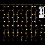 Aigostar LED Ven. ván. řetěz 150xLED 6W 230V 8 funkcí 1,5x1m IP44 tep bílá+DO B10303S7A – Hledejceny.cz