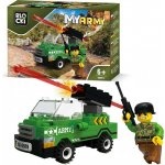Icom Blocki MyArmy vozidlo s dělem a figurkou – Zboží Dáma