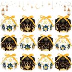 12 kusů dárkových krabiček Eid Mubarak, dárkové tašky Ramadan, dárkové tašky Eid Mubarak, dárková – Zboží Mobilmania