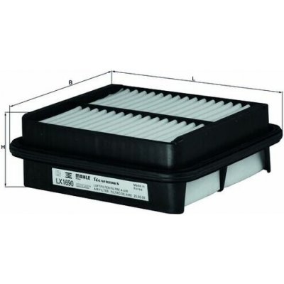 KNECHT Vzduchový filtr LX1690 – Hledejceny.cz