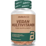 BioTechUSA Vegan Multivitamin komplexní multivitamín s minerály 90 g – Hledejceny.cz